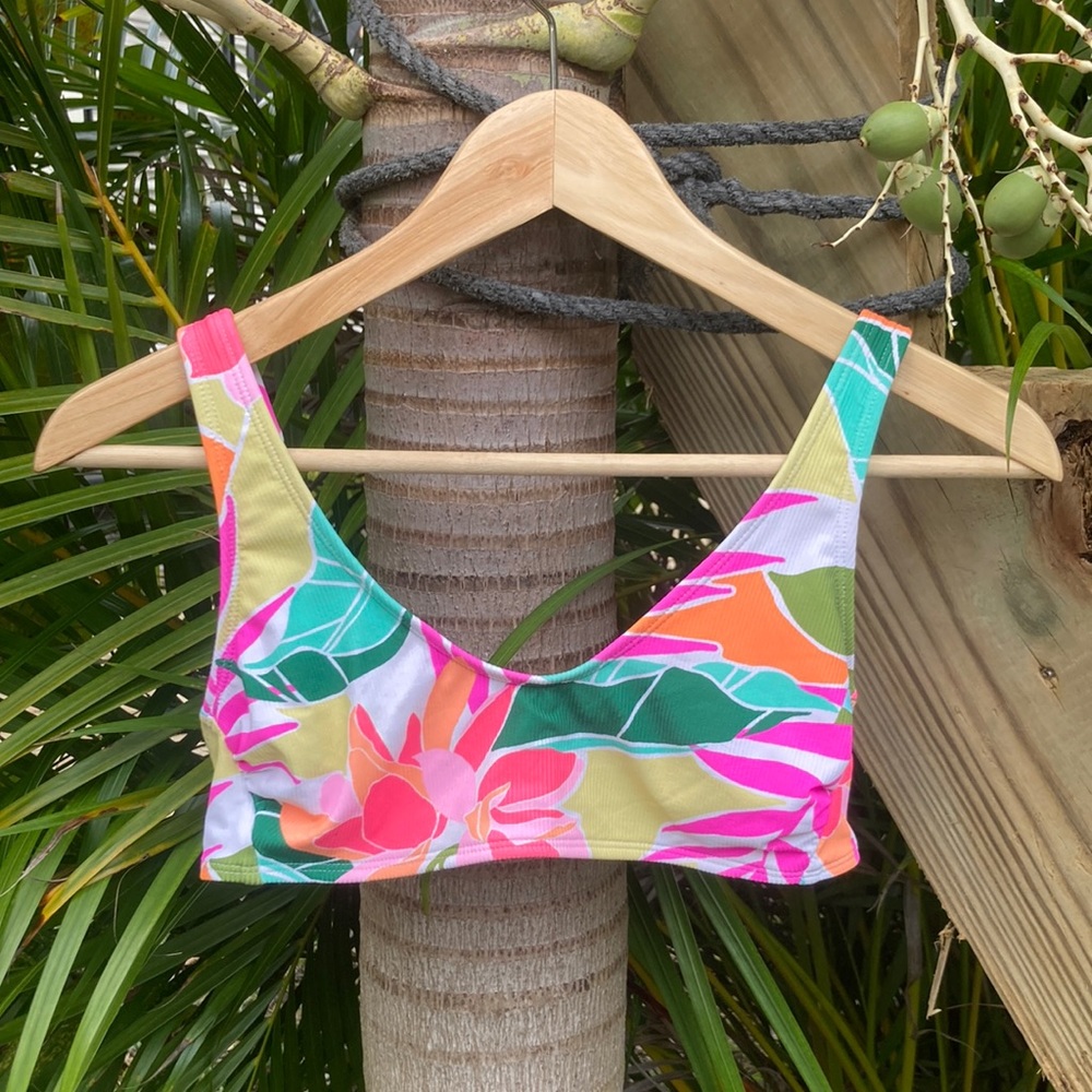 🔥🔥floral bikini top